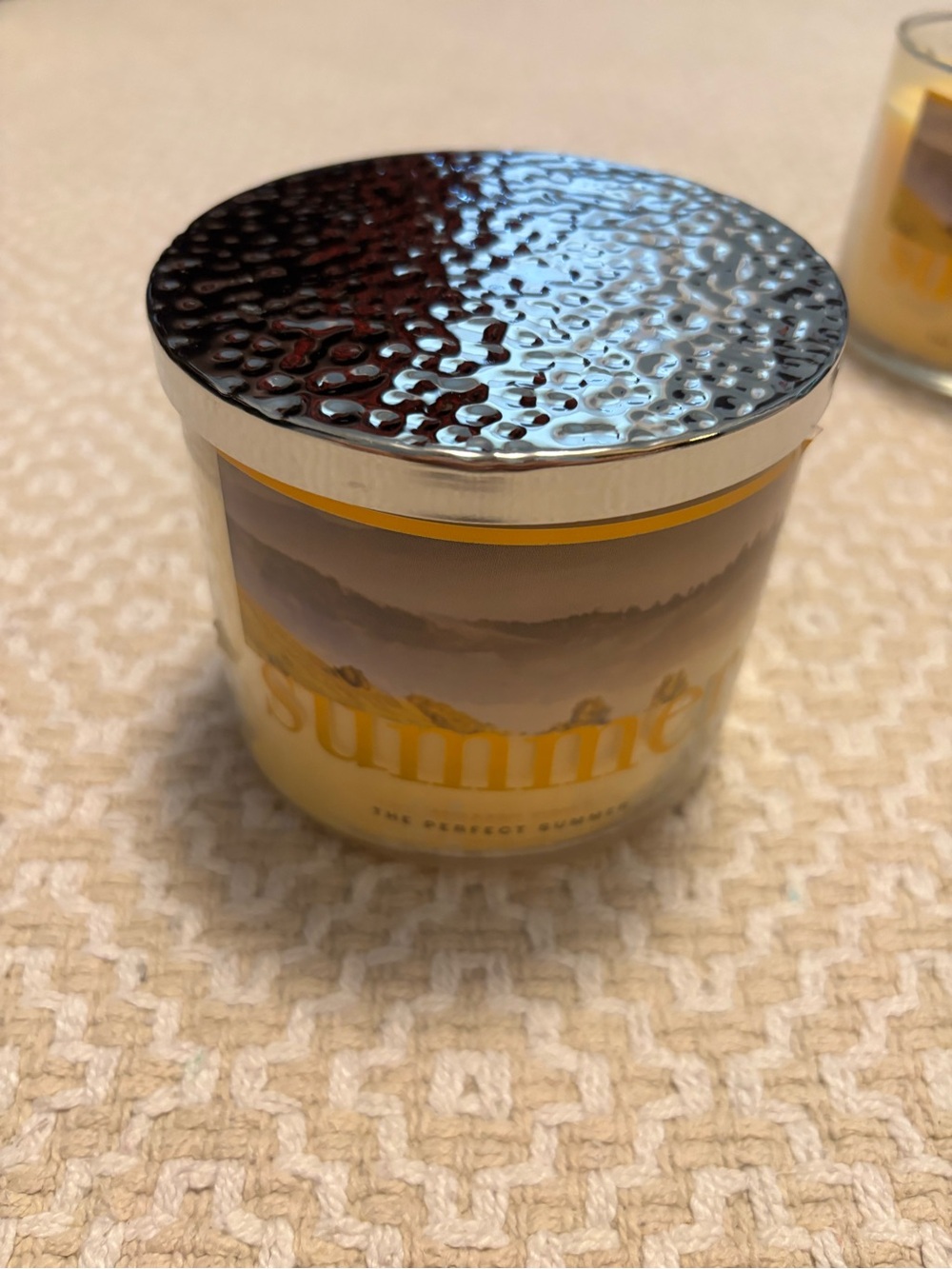 Bath & Body Works Summer 3-wick citrus orange coconut